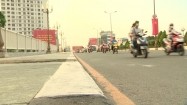 Ruch uliczny w Ho Chi Minh w Wietnamie