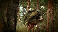 Dinozaur w parku dinozaurów