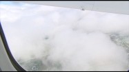 Chmury widziane z samolotu