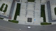 Stadion Kriestowskij w Sankt Petersburgu - schody i dach