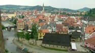 Czeski Krumlov - panorama miasta