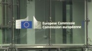 Siedziba Komisji Europejskiej w Brukseli - napis