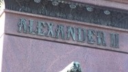 Pomnik Aleksandra II w Helsinkach - napis