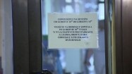 Kartka informująca o godzinach odwiedzin w szpitalu