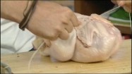 Wiązanie faszerowanego kurczaka