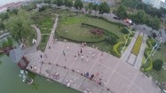Chiny - park w mieście