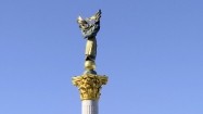 Kolumna z Berehynią na Placu Niepodległości w Kijowie