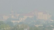 Wawel w smogu