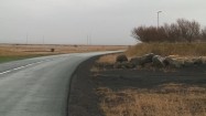 Droga asfaltowa w Islandii
