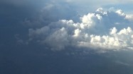Chmury widziane z samolotu