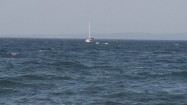 Żaglówka na morzu