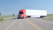 Ciężarówka na skrzyżowaniu