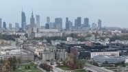 Panorama Warszawy z lotu ptaka