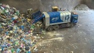 Składowisko śmieci w Warszawie