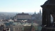 Stare Miasto w Krakowie z lotu ptaka